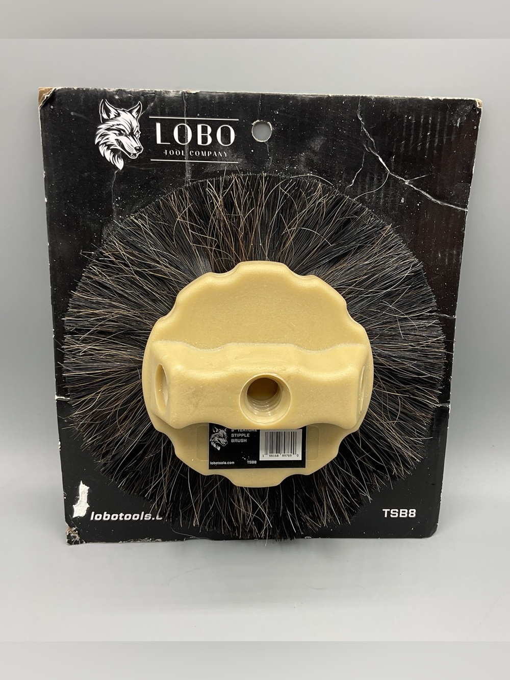 Lobo Tools 8" Drywall Texture Original, Rosebud Stipple Brush